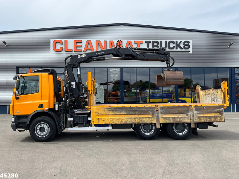 DAF FAT 75 CF 340 6x4 Manual Full steel Hiab 16 Tonmeter laadkraan - Самосвал камион, Камион с кран: снимка 5 DAF FAT 75 CF 340 6x4 Manual Full steel Hiab 16 Tonmeter laadkraan - Самосвал камион, Камион с кран: снимка 5