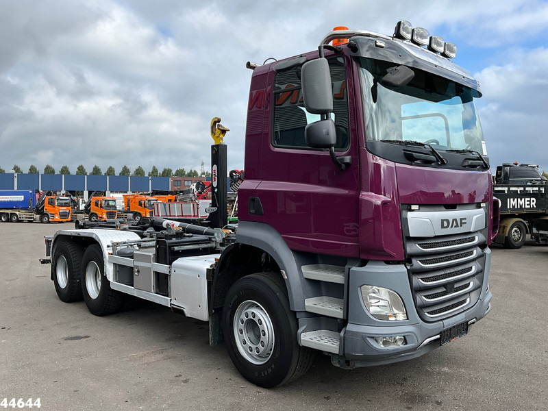 DAF FAT CF 480 6x4 Euro 6 Hyvalift 20 Ton haakarmsysteem Just 88.552 km! - Мултилифт с кука камион: снимка 3 DAF FAT CF 480 6x4 Euro 6 Hyvalift 20 Ton haakarmsysteem Just 88.552 km! - Мултилифт с кука камион: снимка 3