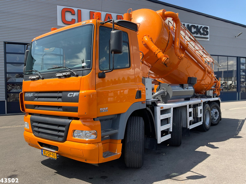 DAF FAX 85 CF 340 Droge stoffen blaas installatie Just 21.613 km! - Каналопочистваща машина: снимка 1 DAF FAX 85 CF 340 Droge stoffen blaas installatie Just 21.613 km! - Каналопочистваща машина: снимка 1