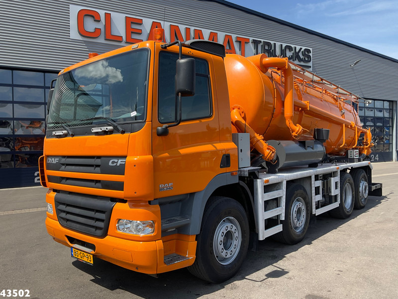 DAF FAX 85 CF 340 Droge stoffen blaas installatie Just 21.613 km! - Каналопочистваща машина: снимка 2 DAF FAX 85 CF 340 Droge stoffen blaas installatie Just 21.613 km! - Каналопочистваща машина: снимка 2