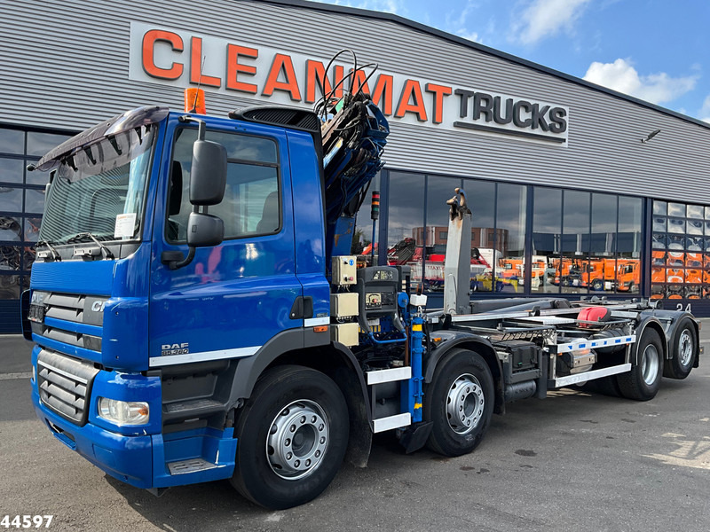 DAF FAX 85 CF 360 8x2 Euro 5 Hiab 16 Tonmeter laadkraan - Мултилифт с кука камион, Камион с кран: снимка 2 DAF FAX 85 CF 360 8x2 Euro 5 Hiab 16 Tonmeter laadkraan - Мултилифт с кука камион, Камион с кран: снимка 2