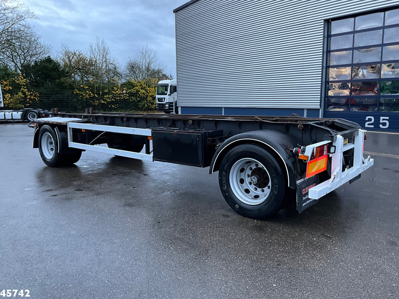 Floor 2-assige container aanhangwagen - Контейнеровоз/ Сменна каросерия ремарке: снимка 2 Floor 2-assige container aanhangwagen - Контейнеровоз/ Сменна каросерия ремарке: снимка 2