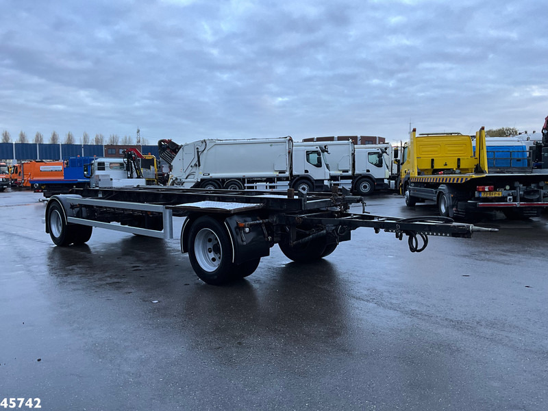 Floor 2-assige container aanhangwagen - Контейнеровоз/ Сменна каросерия ремарке: снимка 5 Floor 2-assige container aanhangwagen - Контейнеровоз/ Сменна каросерия ремарке: снимка 5