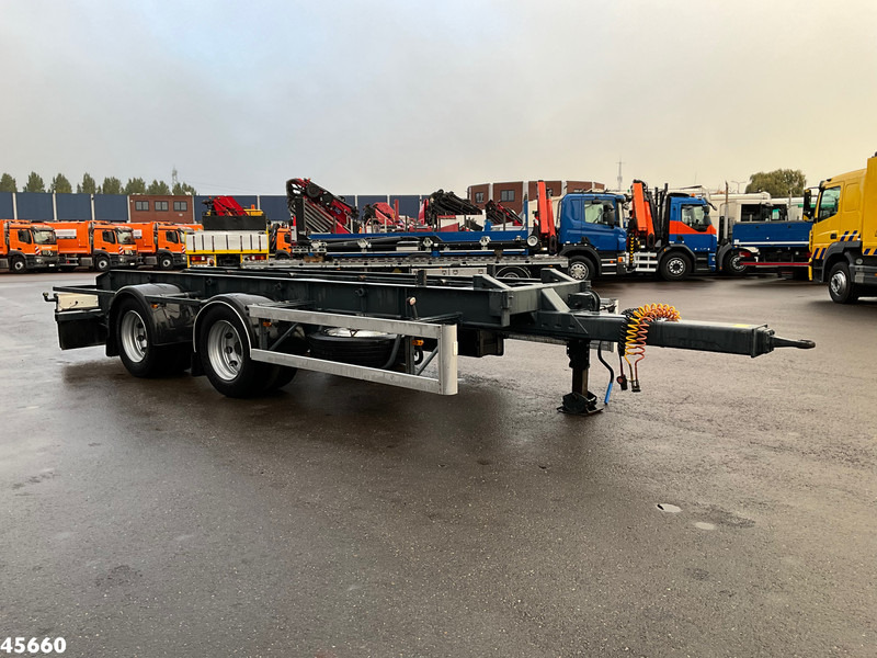 GS Meppel 2-assige container aanhangwagen - Контейнеровоз/ Сменна каросерия ремарке: снимка 5 GS Meppel 2-assige container aanhangwagen - Контейнеровоз/ Сменна каросерия ремарке: снимка 5