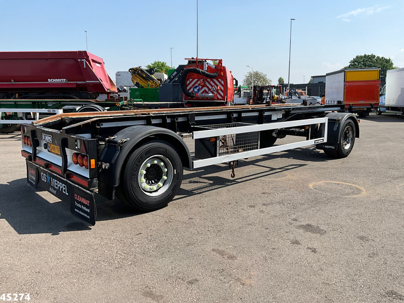 GS Meppel 2-assige container aanhangwagen - Контейнеровоз/ Сменна каросерия ремарке: снимка 4 GS Meppel 2-assige container aanhangwagen - Контейнеровоз/ Сменна каросерия ремарке: снимка 4