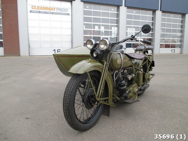Harley-Davidson D 750 zijspan combinatie - Мотоциклет: снимка 1 Harley-Davidson D 750 zijspan combinatie - Мотоциклет: снимка 1