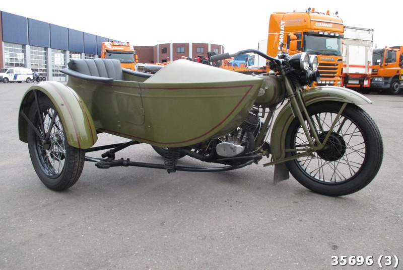 Harley-Davidson D 750 zijspan combinatie - Мотоциклет: снимка 3 Harley-Davidson D 750 zijspan combinatie - Мотоциклет: снимка 3