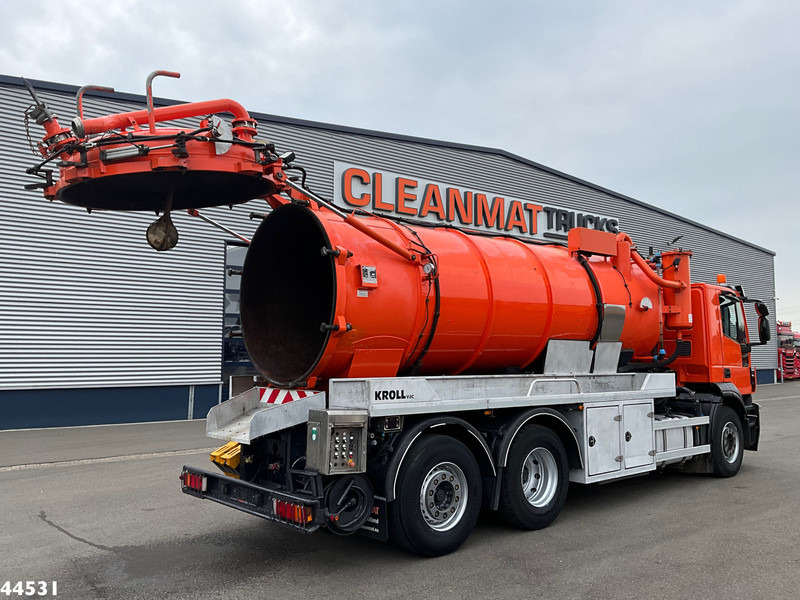 Iveco AD260SY/PS Euro 6 Kroll 13m³ Saug/Spul aufbau - Каналопочистваща машина: снимка 1 Iveco AD260SY/PS Euro 6 Kroll 13m³ Saug/Spul aufbau - Каналопочистваща машина: снимка 1