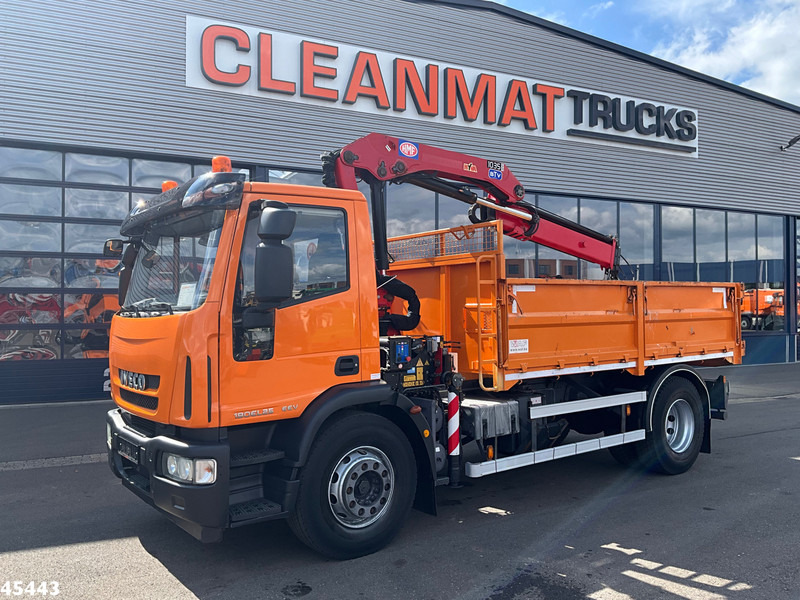 Iveco ML190EL25 HMF 10 Tonmeter laadkraan Just 73.307 km! - Самосвал камион, Камион с кран: снимка 2 Iveco ML190EL25 HMF 10 Tonmeter laadkraan Just 73.307 km! - Самосвал камион, Камион с кран: снимка 2