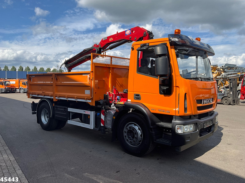 Iveco ML190EL25 HMF 10 Tonmeter laadkraan Just 73.307 km! - Самосвал камион, Камион с кран: снимка 4 Iveco ML190EL25 HMF 10 Tonmeter laadkraan Just 73.307 km! - Самосвал камион, Камион с кран: снимка 4
