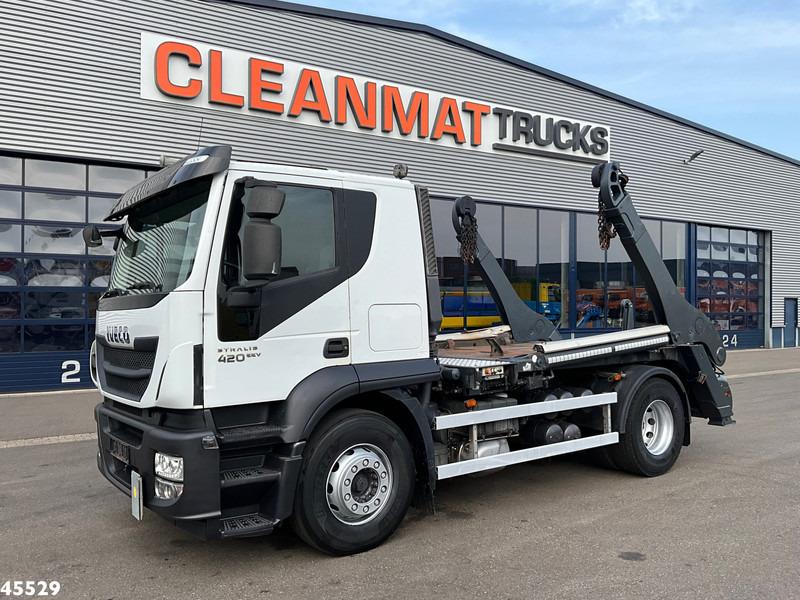 Iveco Stralis 420 12 Ton portaalarmsysteem - Мултилифт за контейнери камион: снимка 1 Iveco Stralis 420 12 Ton portaalarmsysteem - Мултилифт за контейнери камион: снимка 1