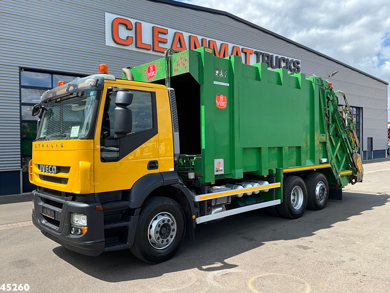 Боклукчийска кола Iveco Stralis AD260S31 Euro 5 VDK 20m³: снимка 10