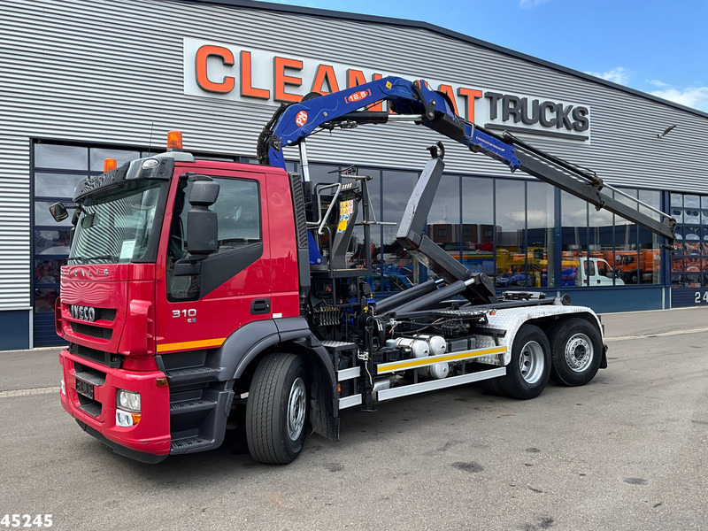 Iveco Stralis AD260S31Y PM 12 Tonmeter laadkraan - Мултилифт с кука камион, Камион с кран: снимка 1 Iveco Stralis AD260S31Y PM 12 Tonmeter laadkraan - Мултилифт с кука камион, Камион с кран: снимка 1