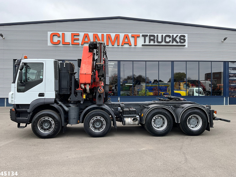 Iveco Stralis AD410T44 8x4 Palfinger 44 Tonmeter laadkraan + Fly-Jib Just 222.398 km! - Камион с кран: снимка 5 Iveco Stralis AD410T44 8x4 Palfinger 44 Tonmeter laadkraan + Fly-Jib Just 222.398 km! - Камион с кран: снимка 5