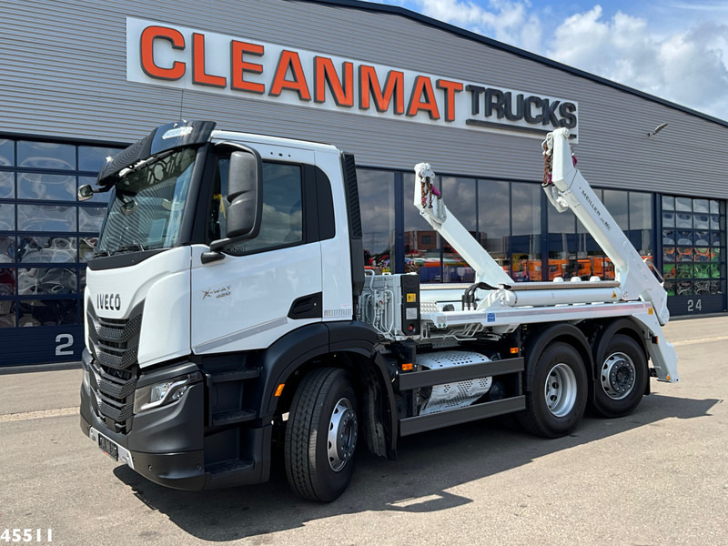 Iveco X-WAY AD280X42Y Retarder Meiller 16 ton portaalarmsysteem NEW & UNUSED! - Мултилифт за контейнери камион: снимка 1 Iveco X-WAY AD280X42Y Retarder Meiller 16 ton portaalarmsysteem NEW & UNUSED! - Мултилифт за контейнери камион: снимка 1