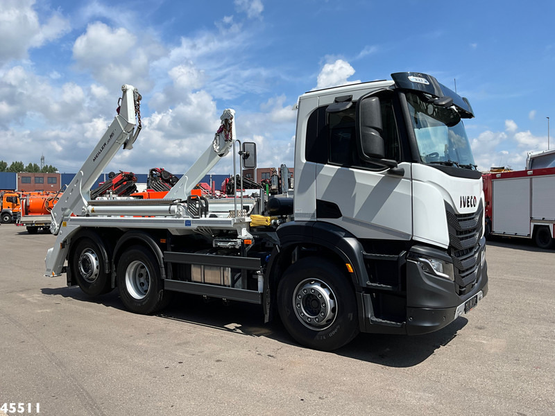 Iveco X-WAY AD280X42Y Retarder Meiller 16 ton portaalarmsysteem NEW & UNUSED! - Мултилифт за контейнери камион: снимка 3 Iveco X-WAY AD280X42Y Retarder Meiller 16 ton portaalarmsysteem NEW & UNUSED! - Мултилифт за контейнери камион: снимка 3