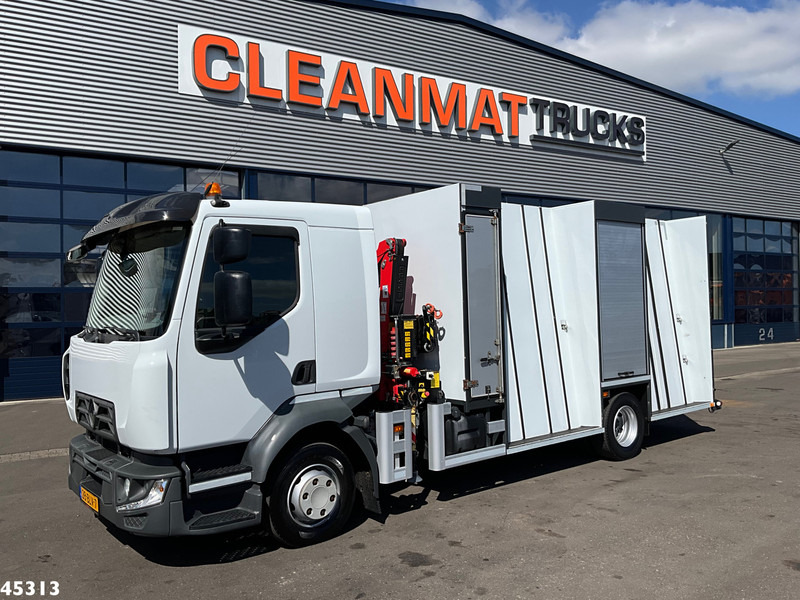 Renault D 220 Euro 6 Fassi 2,3 Tonmeter laadkraan Just 153.536 km! - Камион, Камион с кран: снимка 5 Renault D 220 Euro 6 Fassi 2,3 Tonmeter laadkraan Just 153.536 km! - Камион, Камион с кран: снимка 5