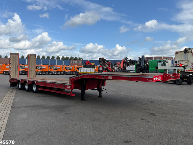 Нискорамна площадка полуремарке MAC 3-assige dieplader: снимка 7