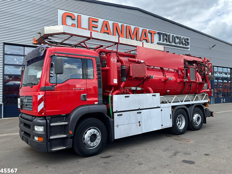 MAN TGA 26.360 Kutschke 12,5 m³ Combi Kolkenzuiger Just 168.699 km! - Каналопочистваща машина: снимка 4 MAN TGA 26.360 Kutschke 12,5 m³ Combi Kolkenzuiger Just 168.699 km! - Каналопочистваща машина: снимка 4