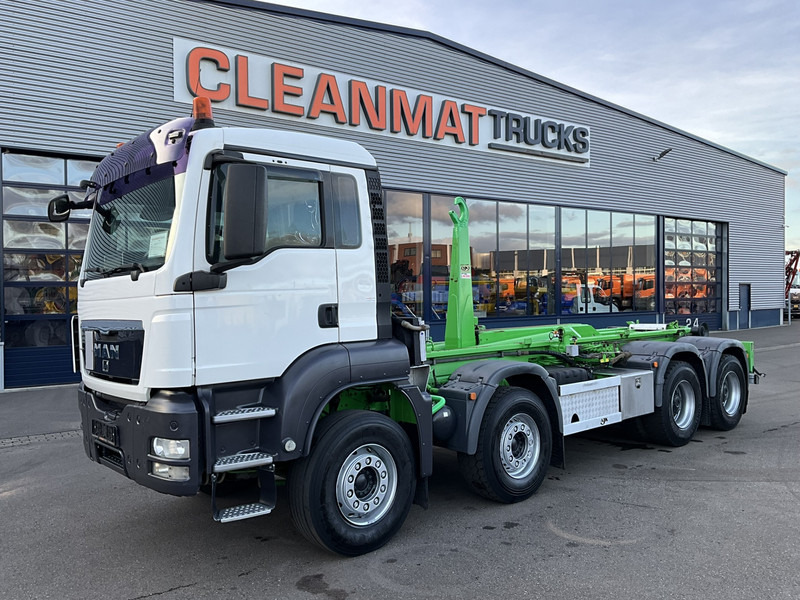 MAN TGA 41.440 8x4 Full Steel AJK 26 Ton Haakarmsysteem - Мултилифт с кука камион: снимка 2 MAN TGA 41.440 8x4 Full Steel AJK 26 Ton Haakarmsysteem - Мултилифт с кука камион: снимка 2