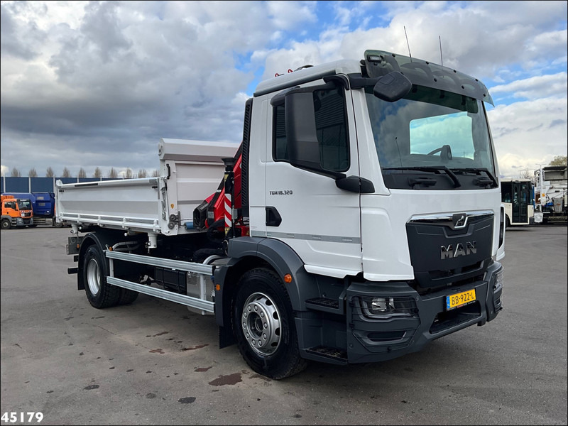 MAN TGM 18.320 Euro 6 Fassi 13 Tonmeter laadkraan NEW AND UNUSED! - Самосвал камион, Камион с кран: снимка 4 MAN TGM 18.320 Euro 6 Fassi 13 Tonmeter laadkraan NEW AND UNUSED! - Самосвал камион, Камион с кран: снимка 4