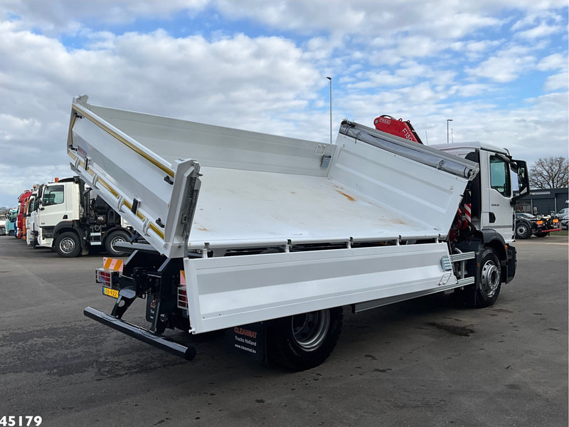 Самосвал камион, Камион с кран MAN TGM 18.320 Euro 6 Fassi 13 Tonmeter laadkraan NEW AND UNUSED!: снимка 7