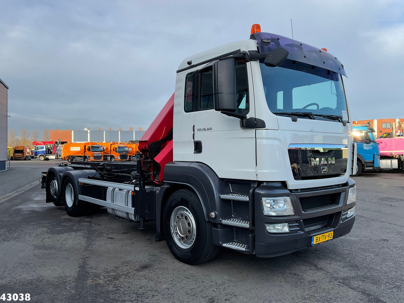 MAN TGS 26.320 HMF 20 Tonmeter laadkraan - Камион с кабелна система, Камион с кран: снимка 5 MAN TGS 26.320 HMF 20 Tonmeter laadkraan - Камион с кабелна система, Камион с кран: снимка 5