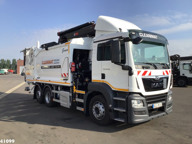 MAN TGS 26.360 Hiab 23 ton/meter laadkraan - Боклукчийска кола: снимка 5 MAN TGS 26.360 Hiab 23 ton/meter laadkraan - Боклукчийска кола: снимка 5