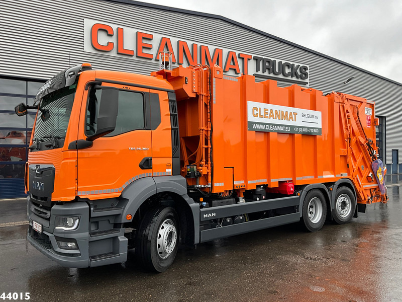 MAN TGS 26.360 VDK 21m³, 2 compartimenten + weighing system - Боклукчийска кола: снимка 2 MAN TGS 26.360 VDK 21m³, 2 compartimenten + weighing system - Боклукчийска кола: снимка 2