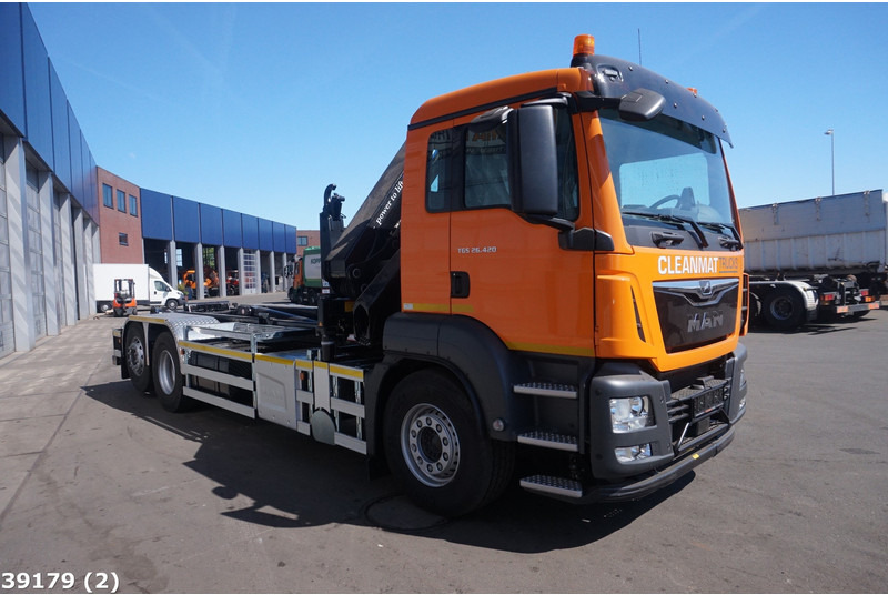 MAN TGS 26.420 HMF 21 Tonmeter laadkraan Just 170.296 km! - Мултилифт с кука камион, Камион с кран: снимка 3 MAN TGS 26.420 HMF 21 Tonmeter laadkraan Just 170.296 km! - Мултилифт с кука камион, Камион с кран: снимка 3