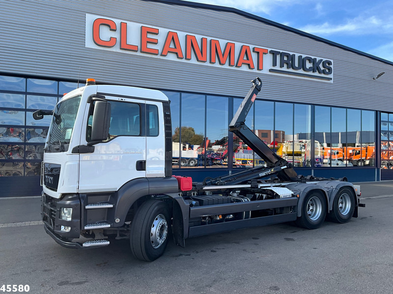 MAN TGS 28.460 Euro 6 Marrel 20 Ton haakarmsysteem - Мултилифт с кука камион: снимка 1 MAN TGS 28.460 Euro 6 Marrel 20 Ton haakarmsysteem - Мултилифт с кука камион: снимка 1