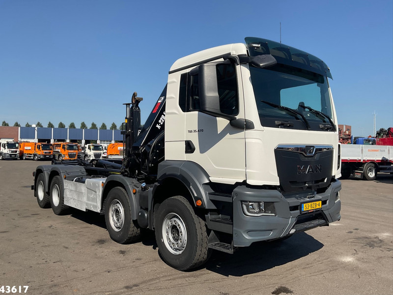 MAN TGS 32.470 8x4 Euro 6 Hiab 22 Tonmeter laadkraan Just 68.765 Km! - Мултилифт с кука камион: снимка 5 MAN TGS 32.470 8x4 Euro 6 Hiab 22 Tonmeter laadkraan Just 68.765 Km! - Мултилифт с кука камион: снимка 5