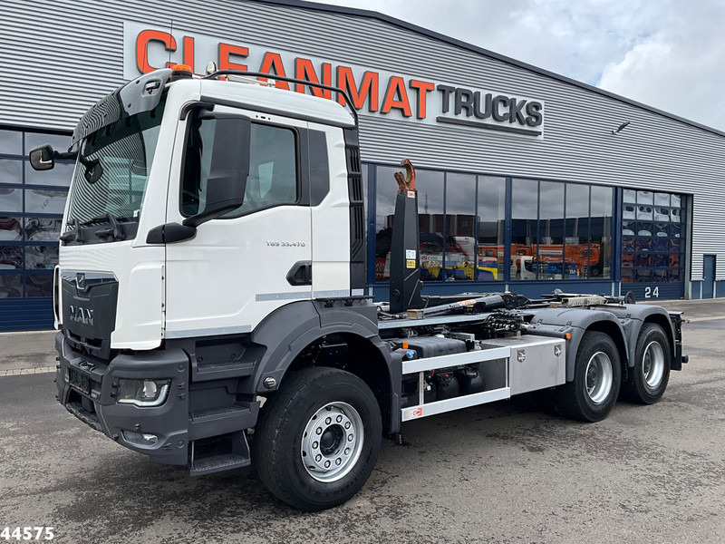 MAN TGS 33.470 6x4 Euro 6 Full Steel AJK 20 Ton haakarmsysteem - Мултилифт с кука камион: снимка 2 MAN TGS 33.470 6x4 Euro 6 Full Steel AJK 20 Ton haakarmsysteem - Мултилифт с кука камион: снимка 2