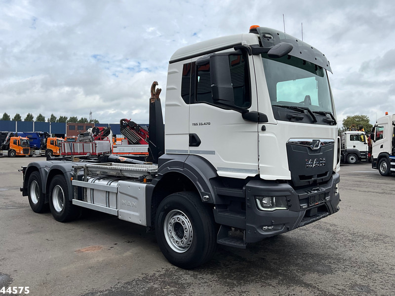 MAN TGS 33.470 6x4 Euro 6 Full Steel AJK 20 Ton haakarmsysteem - Мултилифт с кука камион: снимка 3 MAN TGS 33.470 6x4 Euro 6 Full Steel AJK 20 Ton haakarmsysteem - Мултилифт с кука камион: снимка 3