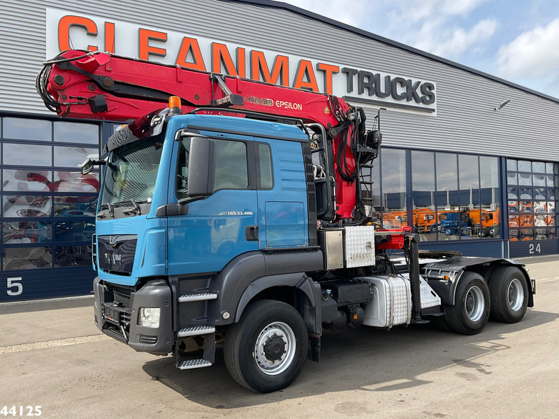 MAN TGS 33.480 6x6 Euro 6 Palfinger 27 Tonmeter boomkraan - Камион с кран: снимка 2 MAN TGS 33.480 6x6 Euro 6 Palfinger 27 Tonmeter boomkraan - Камион с кран: снимка 2