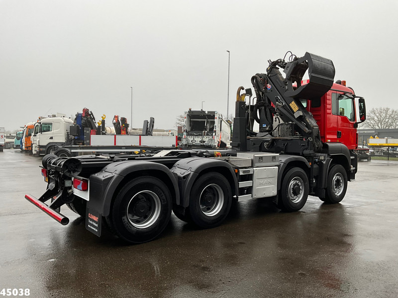 MAN TGS 35.400 8x4 Euro 6 HMF 16 Tonmeter Z-kraan - Мултилифт с кука камион, Камион с кран: снимка 4 MAN TGS 35.400 8x4 Euro 6 HMF 16 Tonmeter Z-kraan - Мултилифт с кука камион, Камион с кран: снимка 4