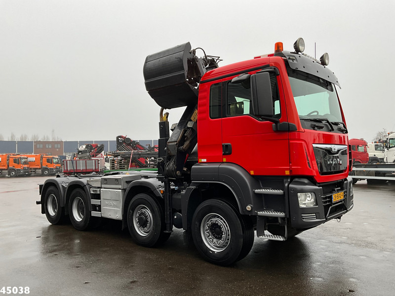 MAN TGS 35.400 8x4 Euro 6 HMF 16 Tonmeter Z-kraan - Мултилифт с кука камион, Камион с кран: снимка 3 MAN TGS 35.400 8x4 Euro 6 HMF 16 Tonmeter Z-kraan - Мултилифт с кука камион, Камион с кран: снимка 3