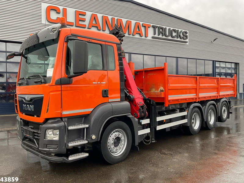 MAN TGS 35.400 8x4 Euro 6 Palfinger 17 Tonmeter Z-kraan - Самосвал камион, Камион с кран: снимка 4 MAN TGS 35.400 8x4 Euro 6 Palfinger 17 Tonmeter Z-kraan - Самосвал камион, Камион с кран: снимка 4