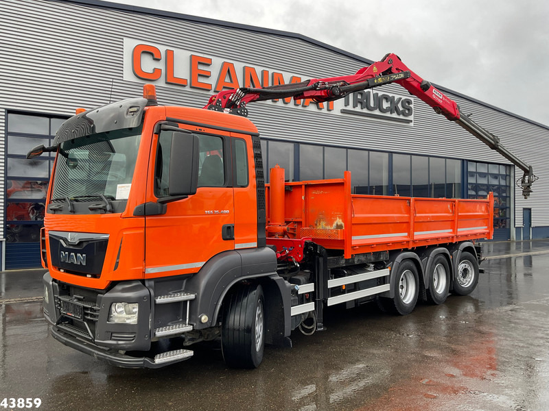 MAN TGS 35.400 8x4 Euro 6 Palfinger 17 Tonmeter Z-kraan - Самосвал камион, Камион с кран: снимка 2 MAN TGS 35.400 8x4 Euro 6 Palfinger 17 Tonmeter Z-kraan - Самосвал камион, Камион с кран: снимка 2