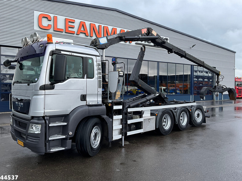 MAN TGS 35.400 8x4 HMF 16 Tonmeter Z-kraan - Мултилифт с кука камион: снимка 1 MAN TGS 35.400 8x4 HMF 16 Tonmeter Z-kraan - Мултилифт с кука камион: снимка 1