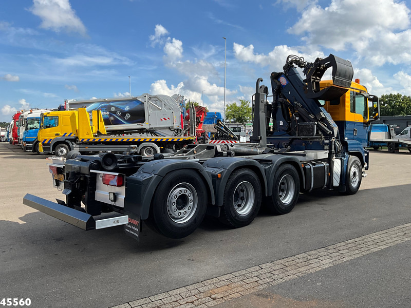 MAN TGS 35.440 8x4 HMF 16 Tonmeter Z-kraan - Мултилифт с кука камион, Камион с кран: снимка 4 MAN TGS 35.440 8x4 HMF 16 Tonmeter Z-kraan - Мултилифт с кука камион, Камион с кран: снимка 4