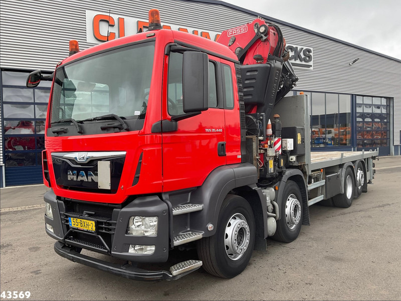 MAN TGS 35.440 Euro 6 Fassi 66 Tonmeter laadkraan - Камион с кран: снимка 2 MAN TGS 35.440 Euro 6 Fassi 66 Tonmeter laadkraan - Камион с кран: снимка 2