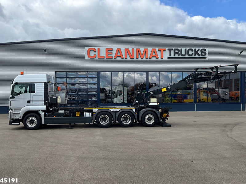 MAN TGS 35.480 Euro 6 8x4 Deuringer Garagetransporter - Контейнеровоз/ Сменна каросерия камион: снимка 1 MAN TGS 35.480 Euro 6 8x4 Deuringer Garagetransporter - Контейнеровоз/ Сменна каросерия камион: снимка 1