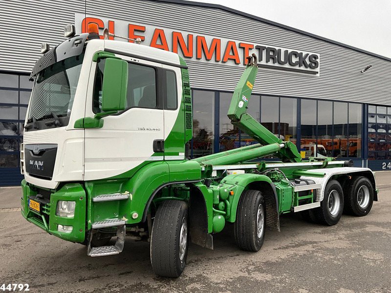 MAN TGS 43.440 8x4 Euro 6 VDL 40 Ton haakarmsysteem - Мултилифт с кука камион: снимка 1 MAN TGS 43.440 8x4 Euro 6 VDL 40 Ton haakarmsysteem - Мултилифт с кука камион: снимка 1