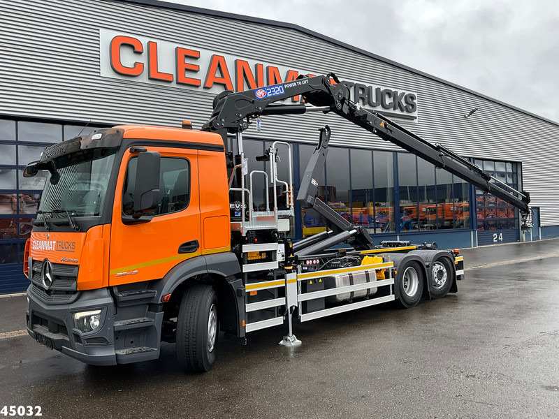 Mercedes-Benz ACTROS 2543 HMF 23 Tonmeter laadkraan - Мултилифт с кука камион: снимка 1 Mercedes-Benz ACTROS 2543 HMF 23 Tonmeter laadkraan - Мултилифт с кука камион: снимка 1