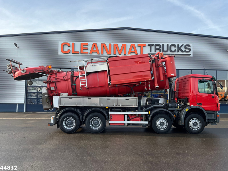 Mercedes-Benz Actros 4141 8x4 Kroll Saug/Spul aufbau - Каналопочистваща машина: снимка 1 Mercedes-Benz Actros 4141 8x4 Kroll Saug/Spul aufbau - Каналопочистваща машина: снимка 1