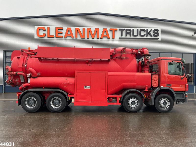 Mercedes-Benz Actros 4141 8x4 RVS Naaktgeboren drogestoffen Just 99.291 km! - Каналопочистваща машина: снимка 3 Mercedes-Benz Actros 4141 8x4 RVS Naaktgeboren drogestoffen Just 99.291 km! - Каналопочистваща машина: снимка 3