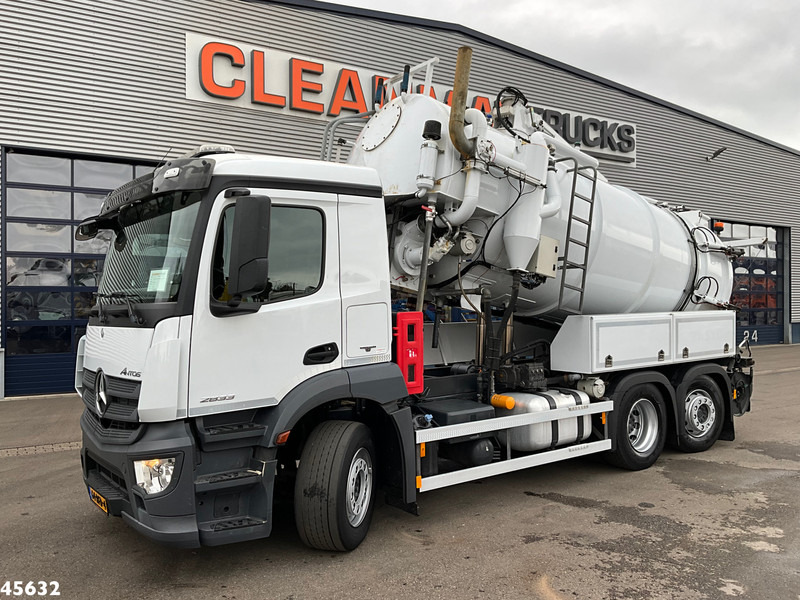 Mercedes-Benz Antos 2833 Euro 6 DHM kolkenzuiger Just 123.687 km! - Каналопочистваща машина: снимка 3 Mercedes-Benz Antos 2833 Euro 6 DHM kolkenzuiger Just 123.687 km! - Каналопочистваща машина: снимка 3