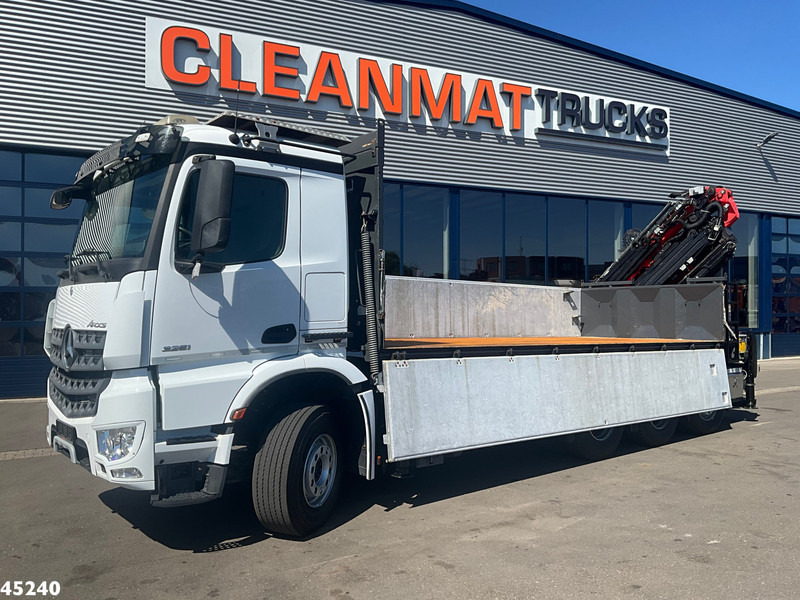 Mercedes-Benz Arocs 3251 8x4 Euro 6 Retarder Palfinger 34 Tonmeter laadkraan + Fly-Jib 2 zijdige kipper Just 146.766 km! - Самосвал камион, Камион с кран: снимка 2 Mercedes-Benz Arocs 3251 8x4 Euro 6 Retarder Palfinger 34 Tonmeter laadkraan + Fly-Jib 2 zijdige kipper Just 146.766 km! - Самосвал камион, Камион с кран: снимка 2