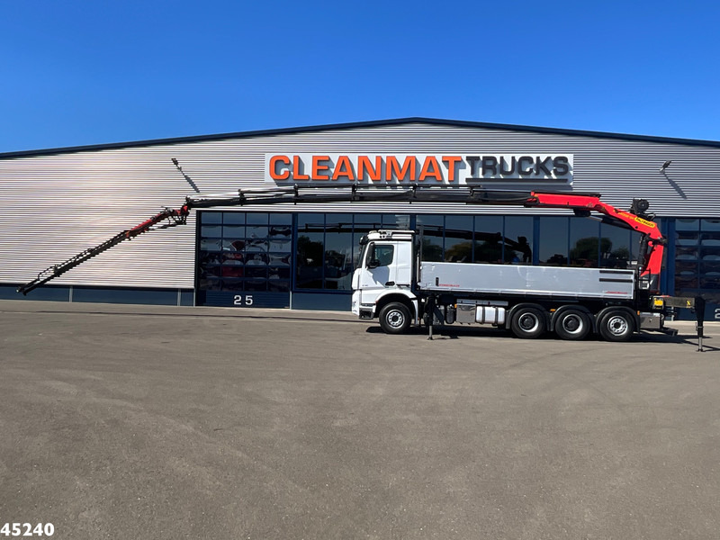Mercedes-Benz Arocs 3251 8x4 Euro 6 Retarder Palfinger 34 Tonmeter laadkraan + Fly-Jib Just 146.766 km! - Камион с кран: снимка 1 Mercedes-Benz Arocs 3251 8x4 Euro 6 Retarder Palfinger 34 Tonmeter laadkraan + Fly-Jib Just 146.766 km! - Камион с кран: снимка 1